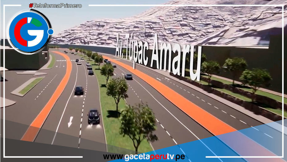 Renovarán av. Túpac Amaru en Comas