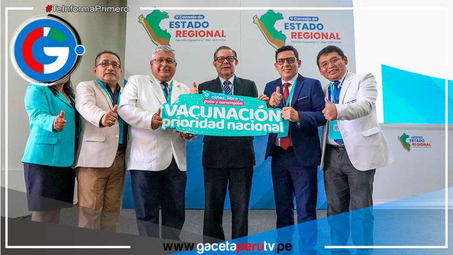 Gobernadores se suman al barrido nacional de vacunación