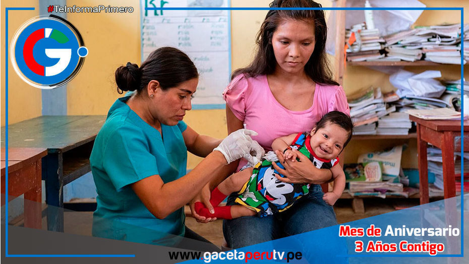 Todo el Perú debe unir esfuerzos para alcanzar la meta de 95% de cobertura en inmunización infantil