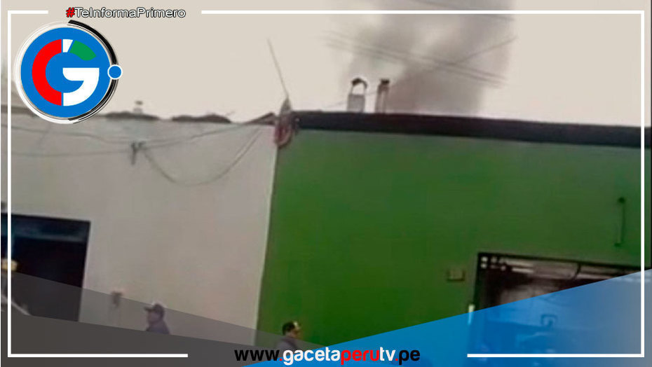 Bomberos confinan siniestro en Jirón Leticia
