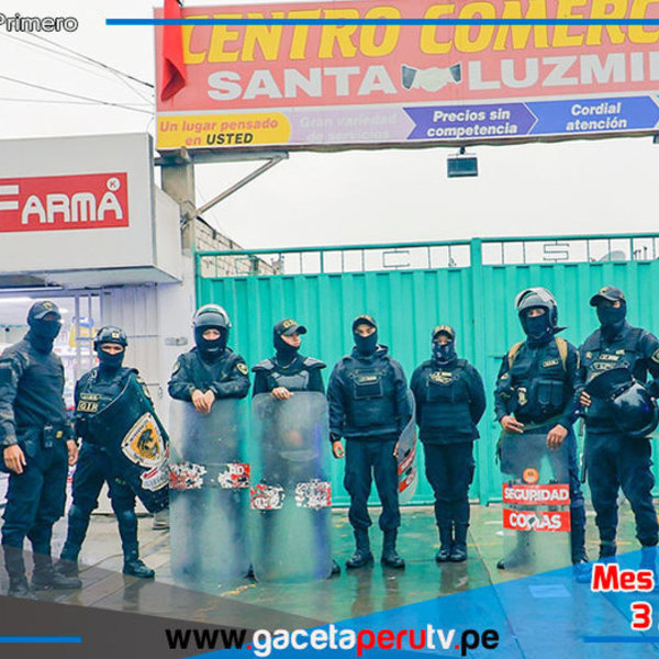 Operativo de madrugada despeja Av. Guillermo de la Fuente en Santa Luzmila Comas