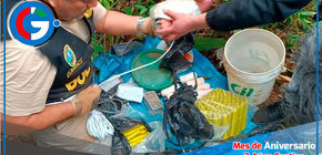 Policía interviene reservas terroristas y decomisa explosivos peligrosos en Ayacucho