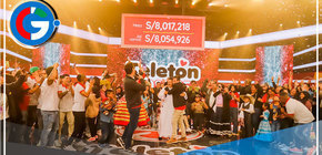 Teletón alcanza la meta de 8 millones 54 mil 926 soles