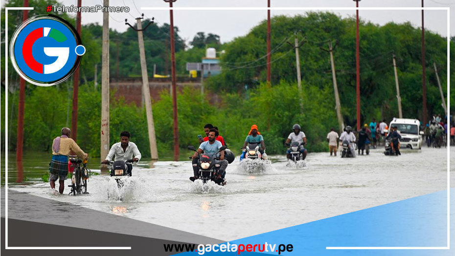 India: lluvias por dos días consecutivos dejan miles de afectados