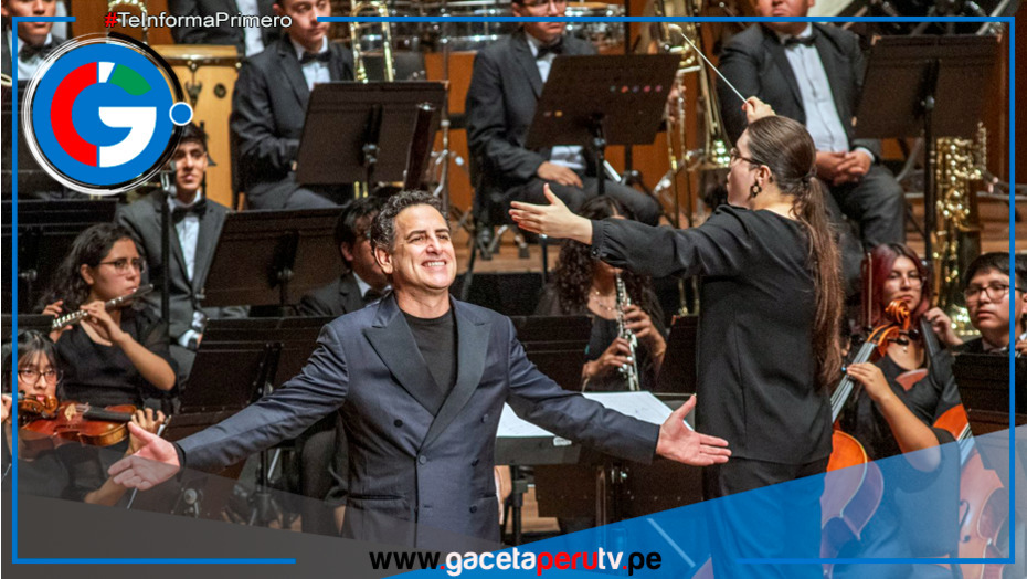 Juan Diego Flórez comenzó gira con Orquesta Juvenil Sinfonía por el Perú