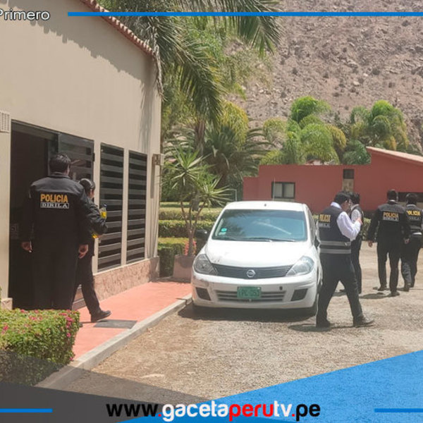 Ex Alcalde de Comas Huyó tras Allanamiento de propiedad de Fiscalía en Lima Norte