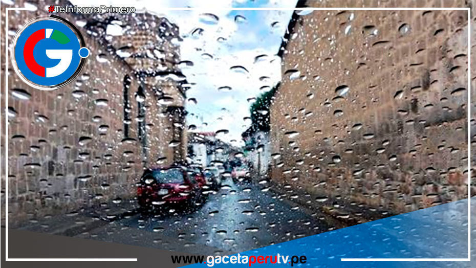 Pronostican lluvias de moderada intensidad en Cajamarca durante este fin de semana