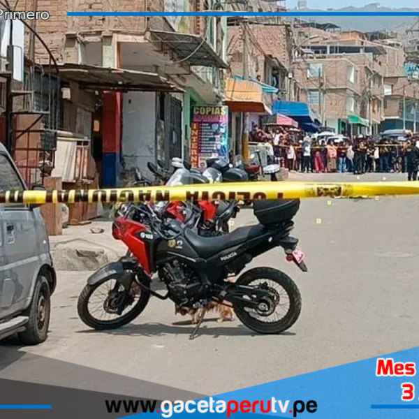 Hombre asesinado a balazos frente a colegio en SJL