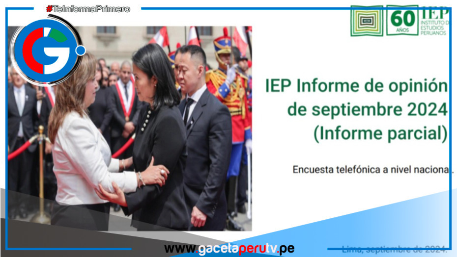 Desaprobación de Dina llega al 90% según el IEP