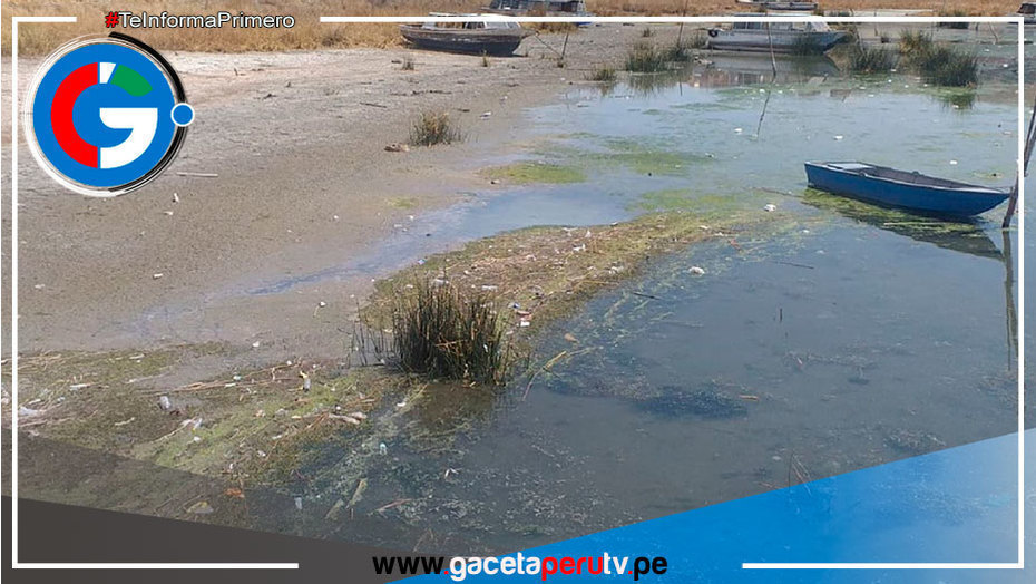 El nivel del agua del lago Titicaca descendió 55 cm en lo que va del año