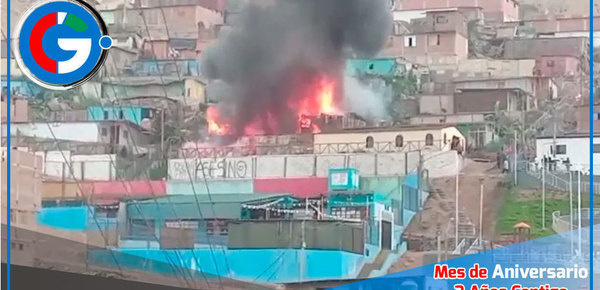 Tres familias pierden todo en incendio en Ventanilla