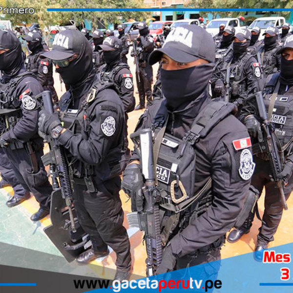 Llegada de Grupo Especial a Piura para combatir sicariato