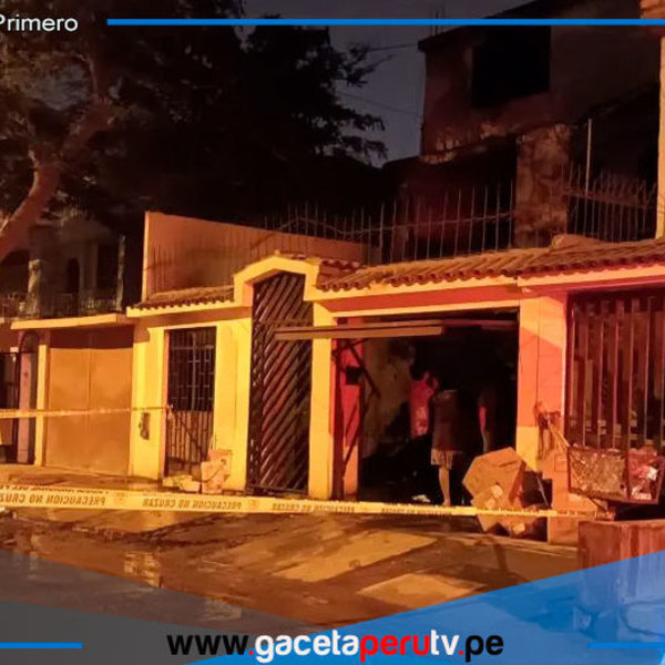 Fuegos pirotécnicos causan tragedia en Los Olivos