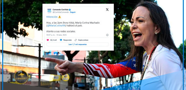 Tras la detención, dará un discurso