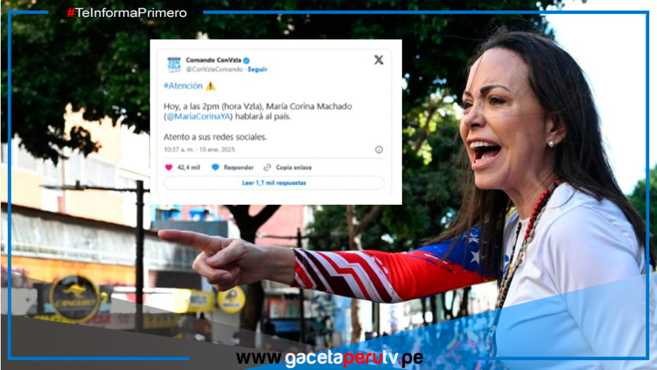 Tras la detención, dará un discurso
