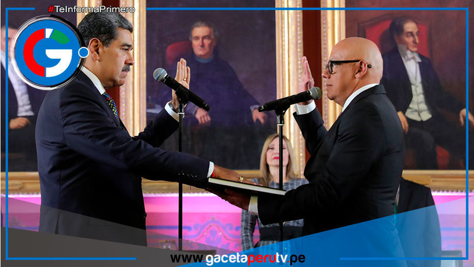 Nicolás Maduro juramenta como presidente de Venezuela nuevamente
