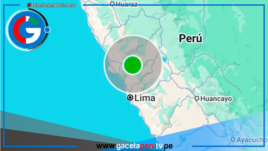 Sismo de 4.1 remeció región Lima esta mañana