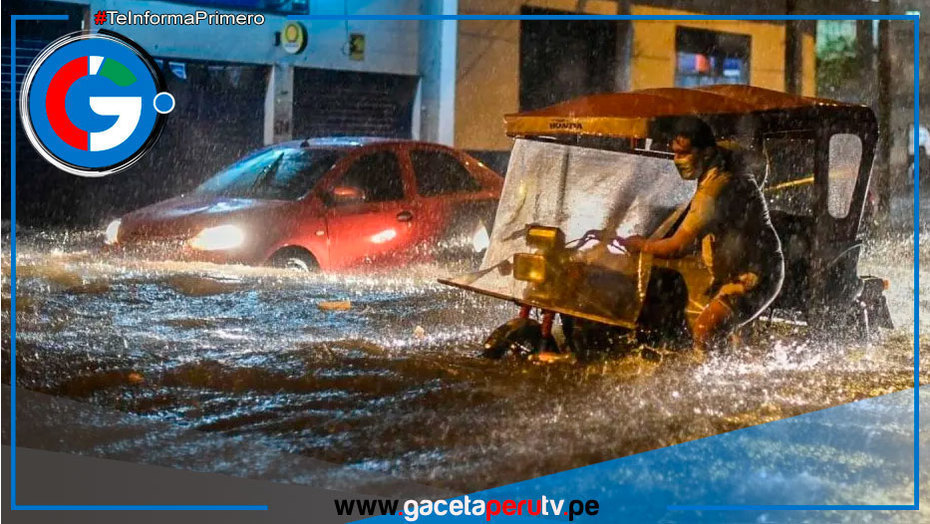 Perú declara emergencia en 338 distritos por lluvias