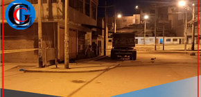 Joven acribillado frente a local comunal en Comas