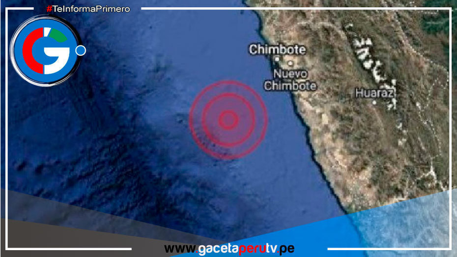 Sismo de magnitud 4.0 sacude la costa de Áncash
