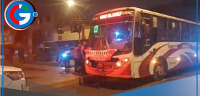 Pasajeros asaltados a mano armada en San Martín de Porres