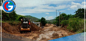 Rehabilitan vías afectadas por lluvias intensas en Cajamarca 