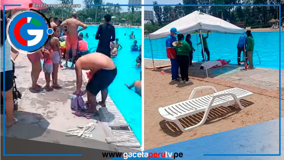 Fallece mujer en piscina del Club Huiracocha en San Juan de Lurigancho