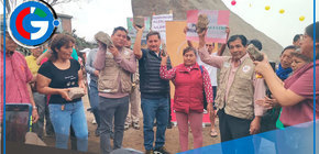 Alcalde de Comas inicia construcción de 12 calles tras 62 años