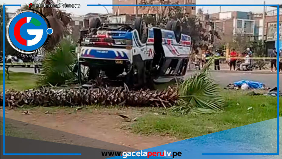Tragedia en cruce Universitaria y Angélica Gamarra deja tres muertos en Los OLivos