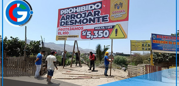 Lanzan campaña en Comas para detener contaminación en río Chillón