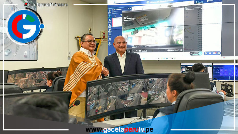 Cajamarca inaugura central de monitoreo, la más moderna del país
