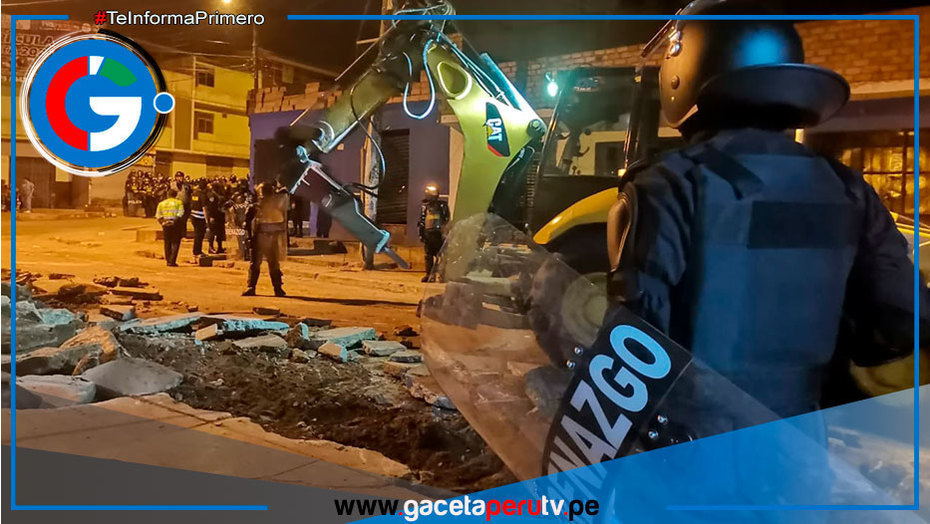 Municipalidad de Comas inicia obra de mejora en el sector de la Urb. La Libertad