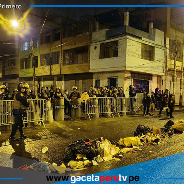 Municipio y PNP recuperan 40 cuadras en Canto Grande