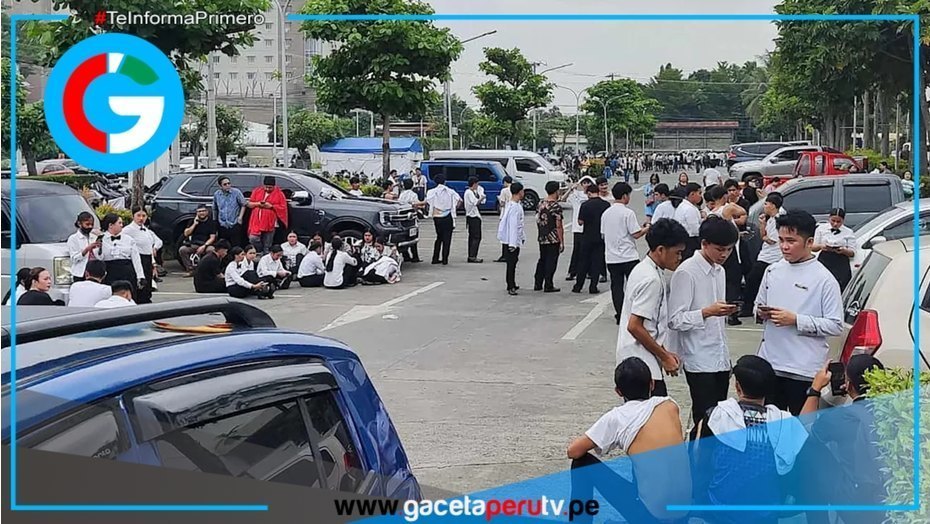 Sismo 6,7 en Filipinas activa aviso de tsunami