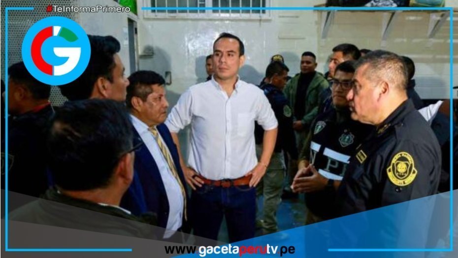 Jerí encabeza requisa en penal Ancón I esta madrugada