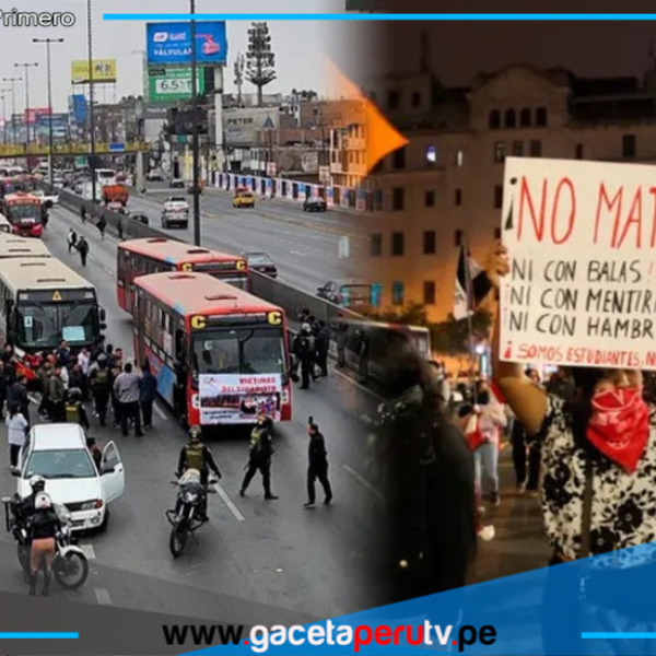 Transportistas y universitarios se suman al paro nacional del 15 octubre