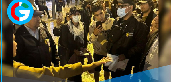 Fiscalía inicia indagación a policías presuntos disparos con perdigones a manifestantes