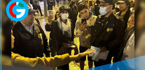 Fiscalía inicia indagación a policías presuntos disparos con perdigones a manifestantes