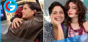 Melania Urbina llora al decir adiós a su hija por estudios