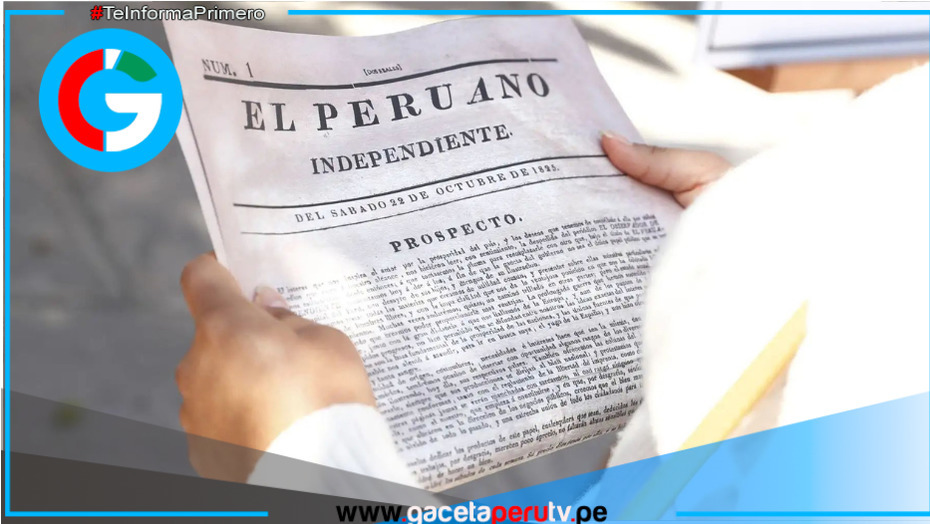 El Peruano cumple 200 años y es saludado por instituciones estatales