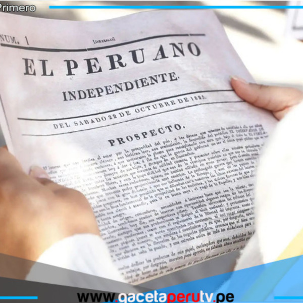 El Peruano cumple 200 años y es saludado por instituciones estatales