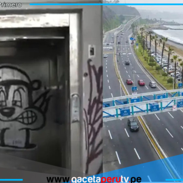 Ascensores de la Costa Verde inaugurados por la Municipalidad de Lima están hoy inoperativos y vandalizados