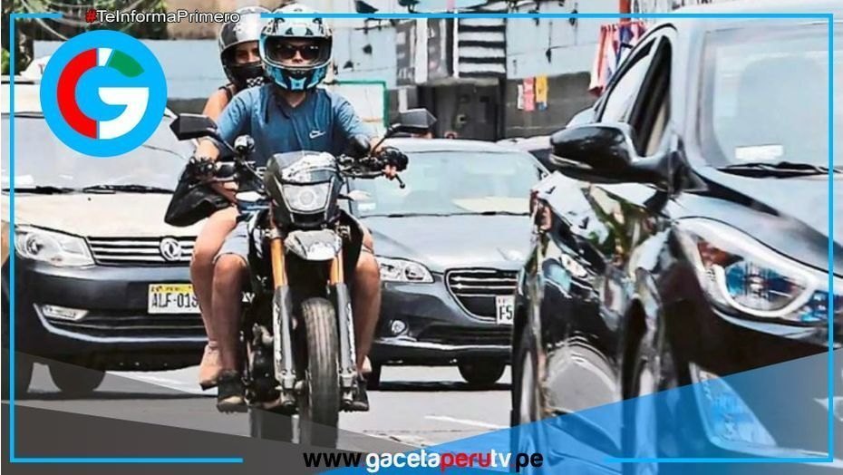 Gobierno prohíbe dos adultos en motos lineales en Lima y Callao