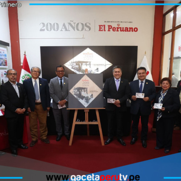 Presentan estampilla conmemorativa de S/ 3.60 por los 200 años