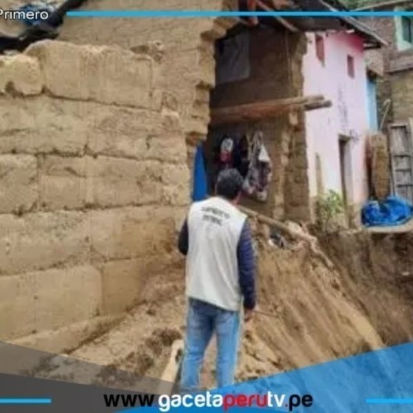 Derrumbe de casa en Ayacucho deja dos muertos y cinco heridos