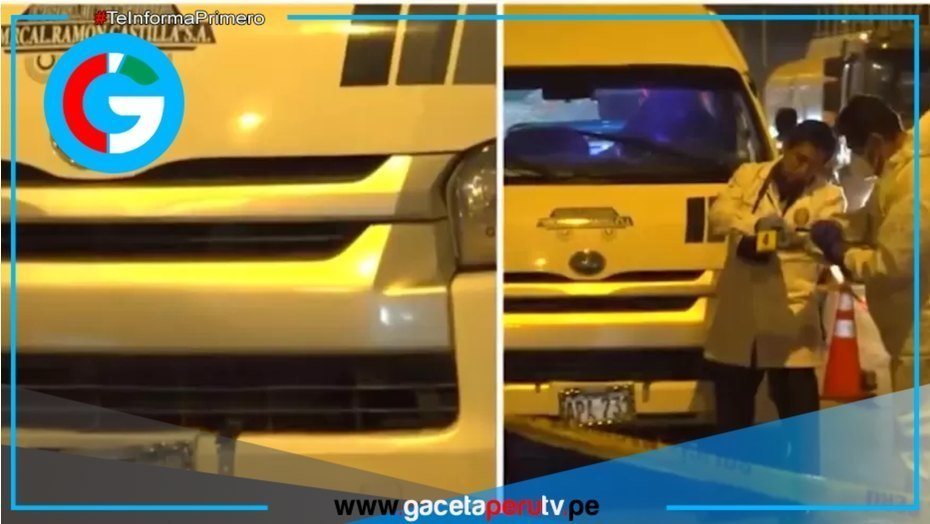 Sicarios matan chofer de combi en Callao
