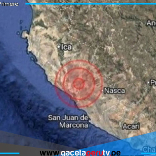 Dos sismos sacuden la región de Ica en menos de siete horas