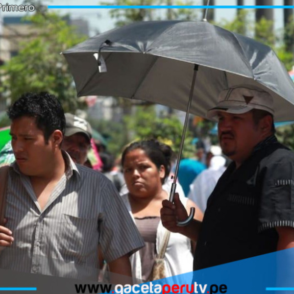 SENAMHI emite alerta naranja por altas temperaturas y radiación extremas