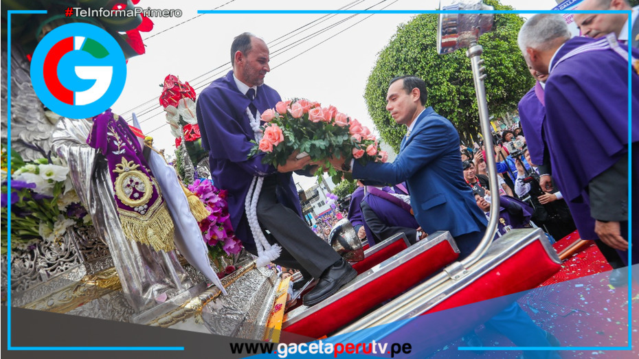 Callao: José Jerí participa en homenaje al Señor de los Milagros