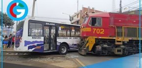 Triple colisión deja heridos en El Agustino